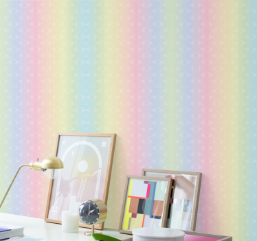 Teenage bedroom wallpaper starry gradient - TenStickers