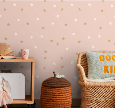 Starry Nightscape star wallpaper - TenStickers