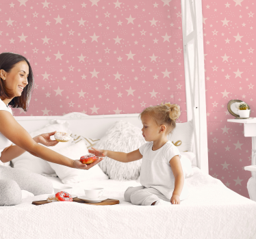 Starry Simplicity star wallpaper - TenStickers