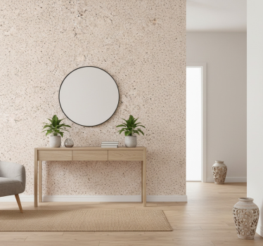 Stone wallpaper beige granite look - TenStickers