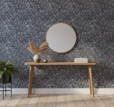 Stone wallpaper kawaii style irregular stones - TenStickers