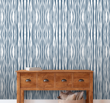 Wavy Line Effect star wallpaper - TenStickers